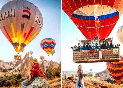 Полёт на воздушном шаре в Каппадокии