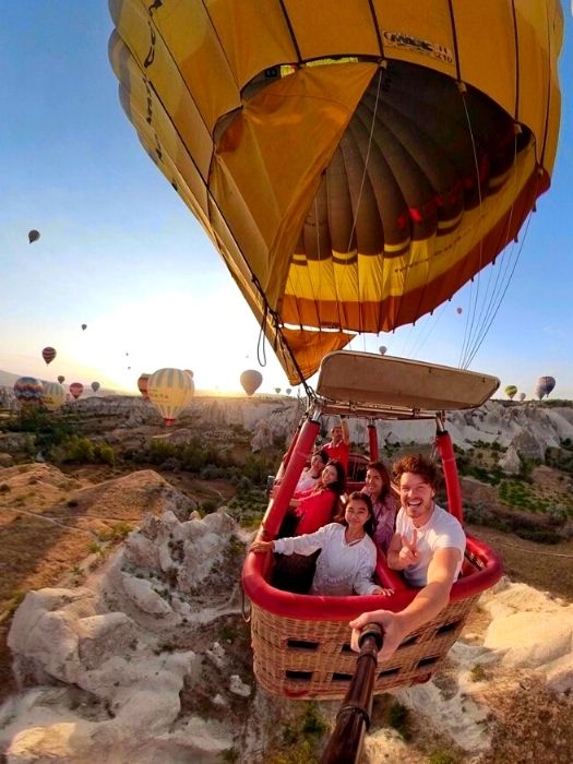 Полёт на воздушном шаре в Каппадокии
