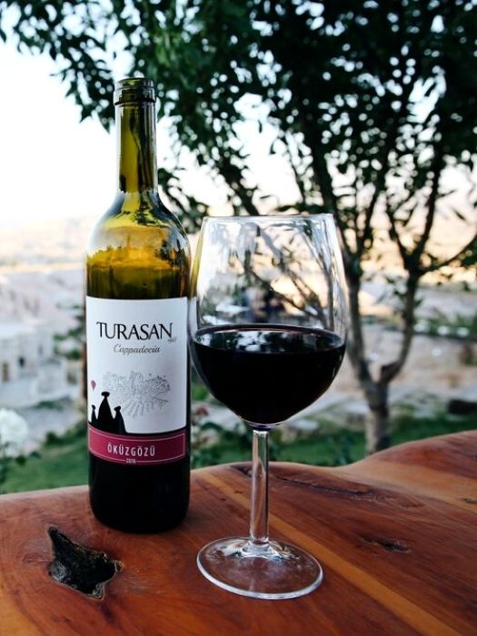 Дегустация вин на закате в Каппадокии