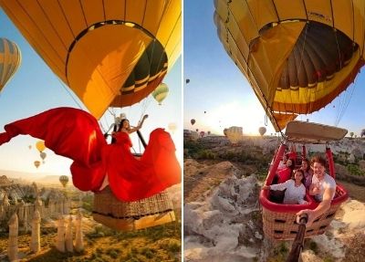 Приватный полёт на воздушном шаре в Каппадокии