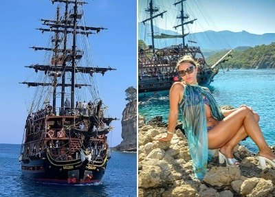 Морская прогулка на пиратской яхте в Белека