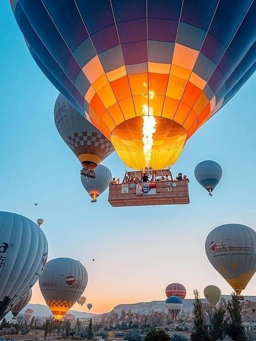 Полет на воздушном шаре в Каппадокии из Анталии
