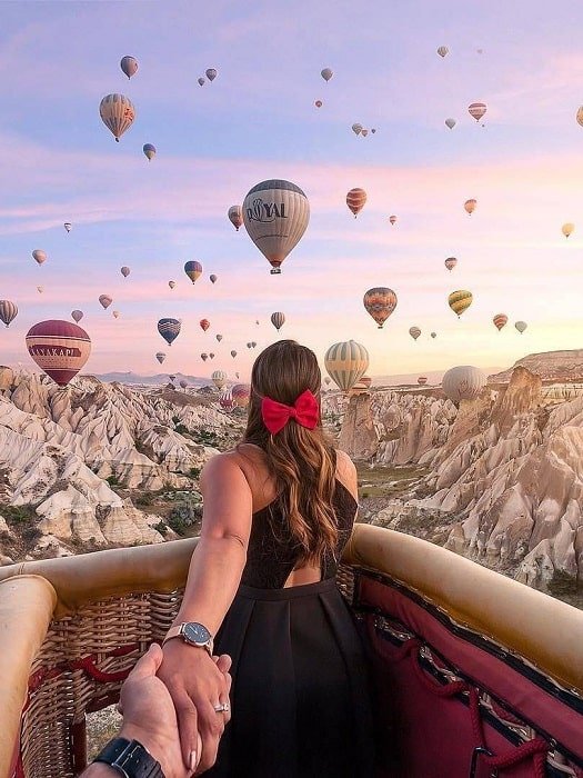 Полет на воздушном шаре в Каппадокии из Стамбула