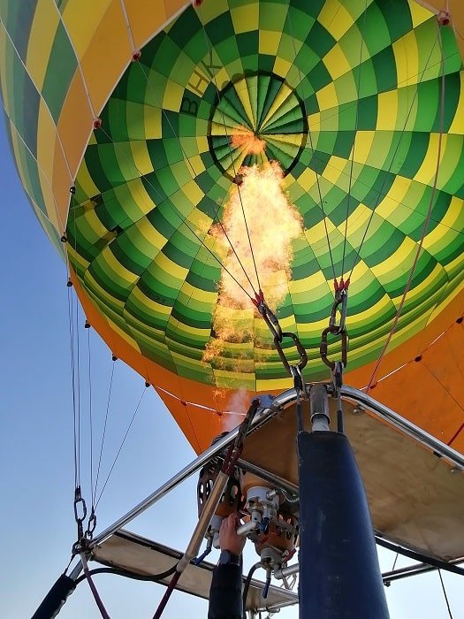 Полет на воздушном шаре в Памуккале из Аланьи