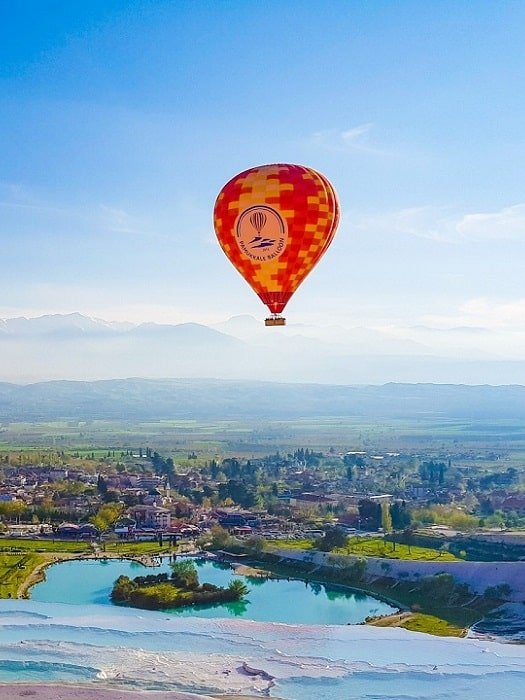 Полет на воздушном шаре в Памуккале из Кемера