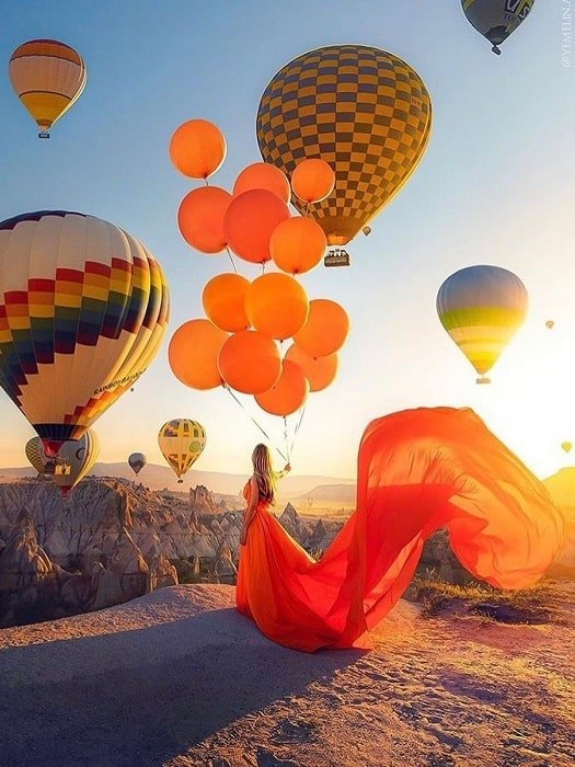 Полёт на воздушном шаре в Каппадокии из Белека