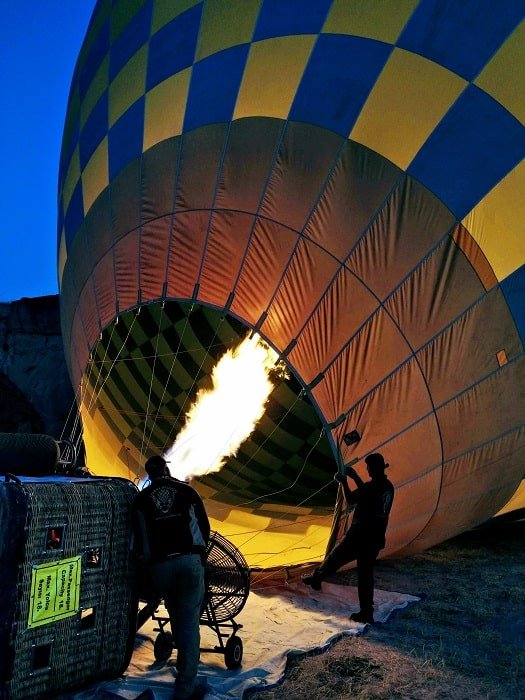 Полёт на воздушном шаре в Памуккале из Белека